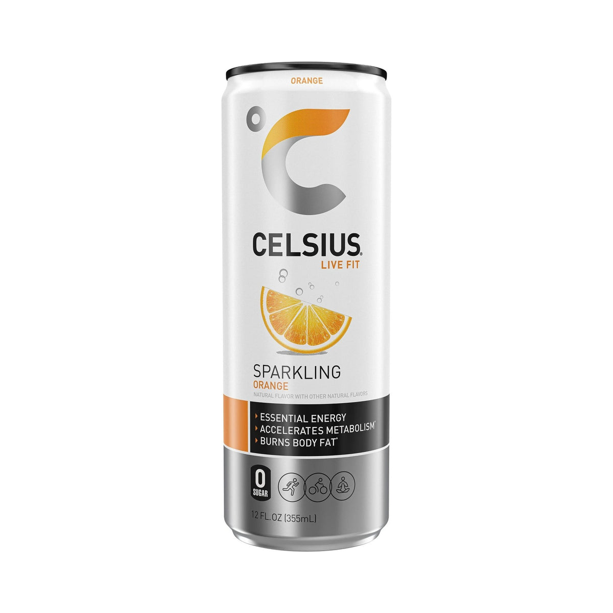 celsius sparkling orange