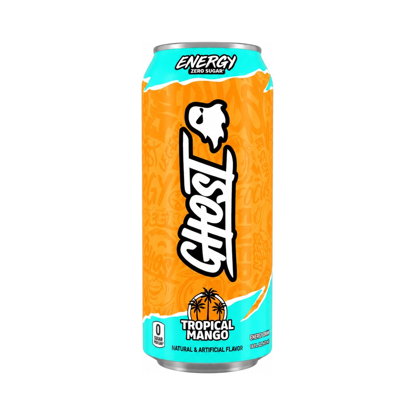 ghost energy tropical mango