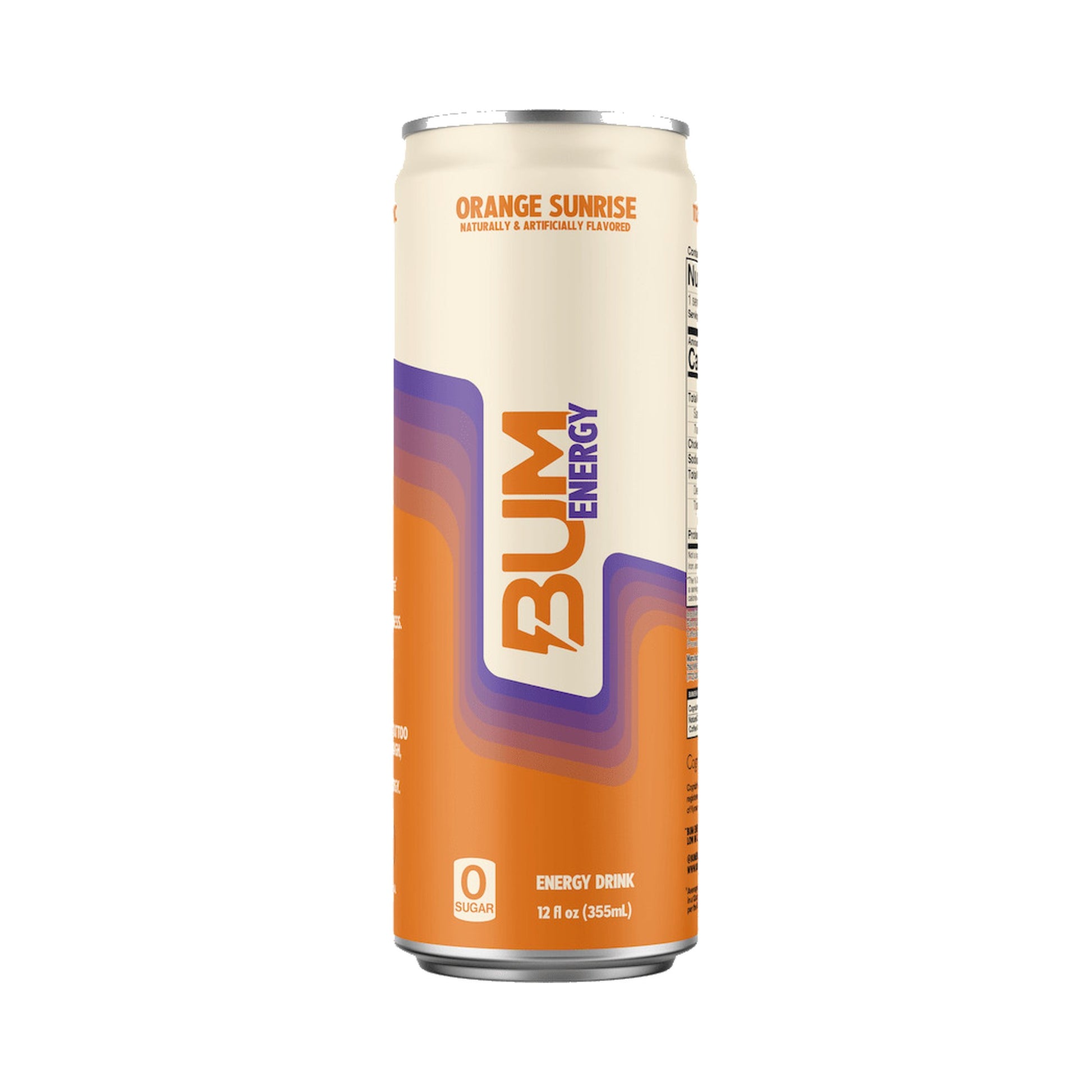 bum energy orange sunrise