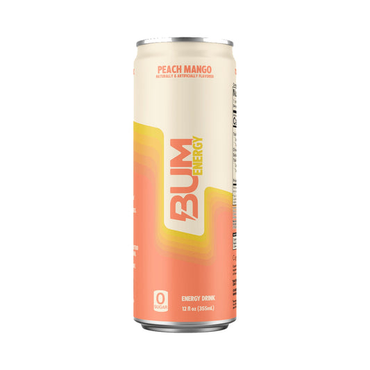 bum energy peach mango