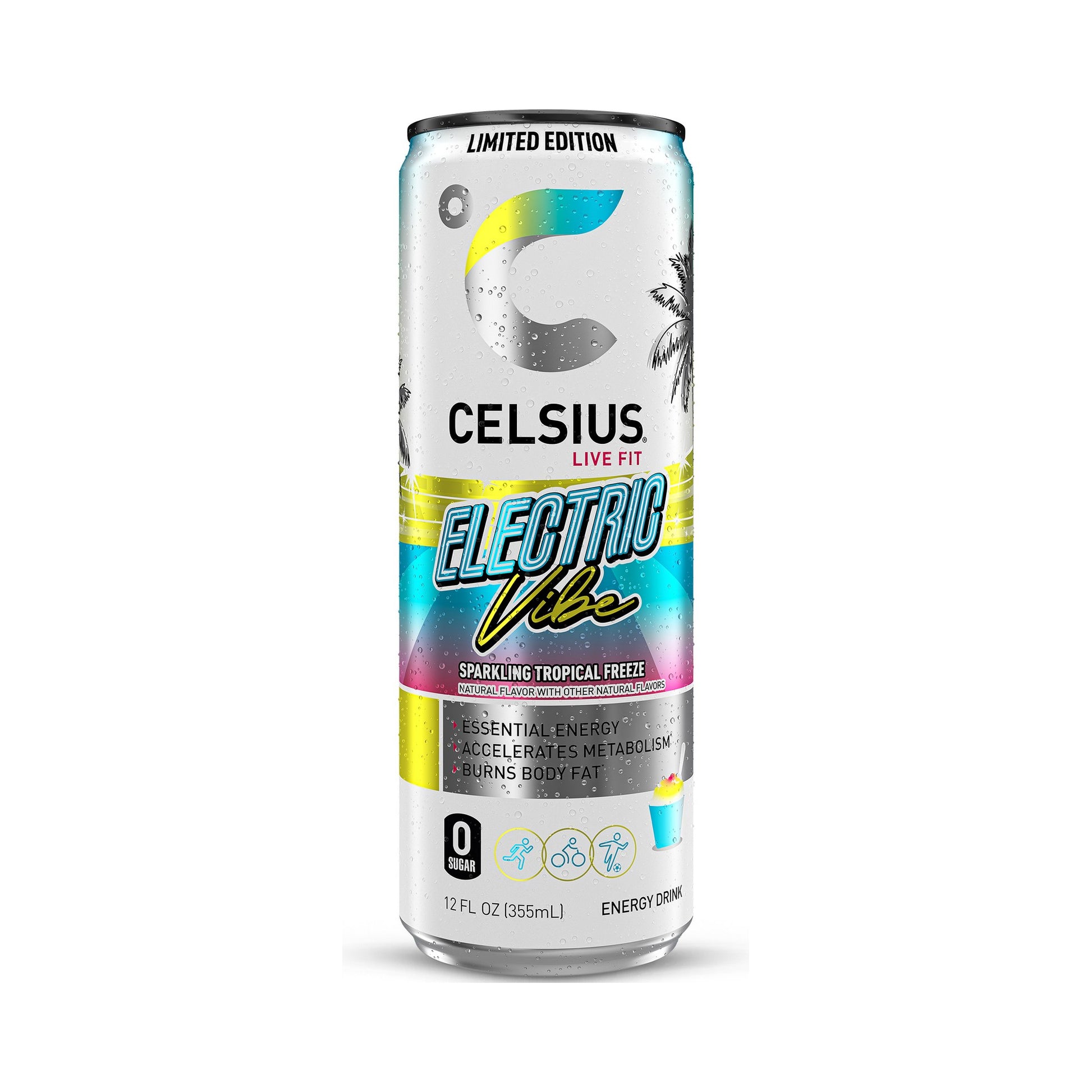 celsius electric vibe tropical freeze