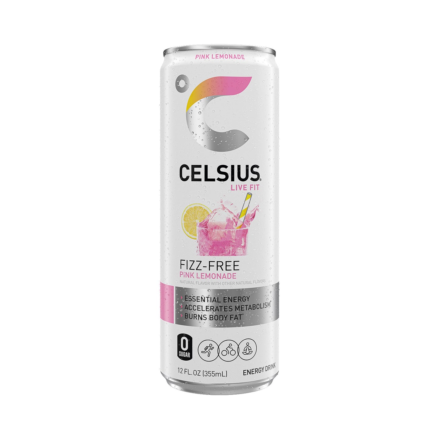 celsius fizz free pink lemonade