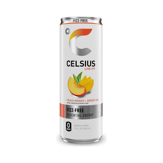 celsius peach mango green tea