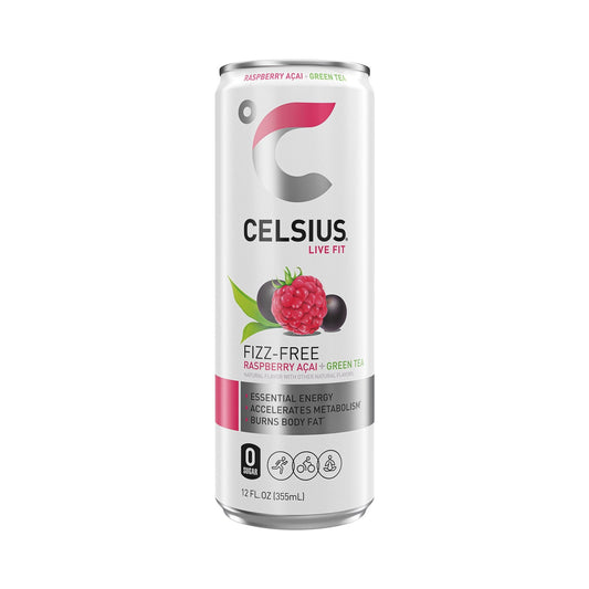 celsius raspberry acai green tea