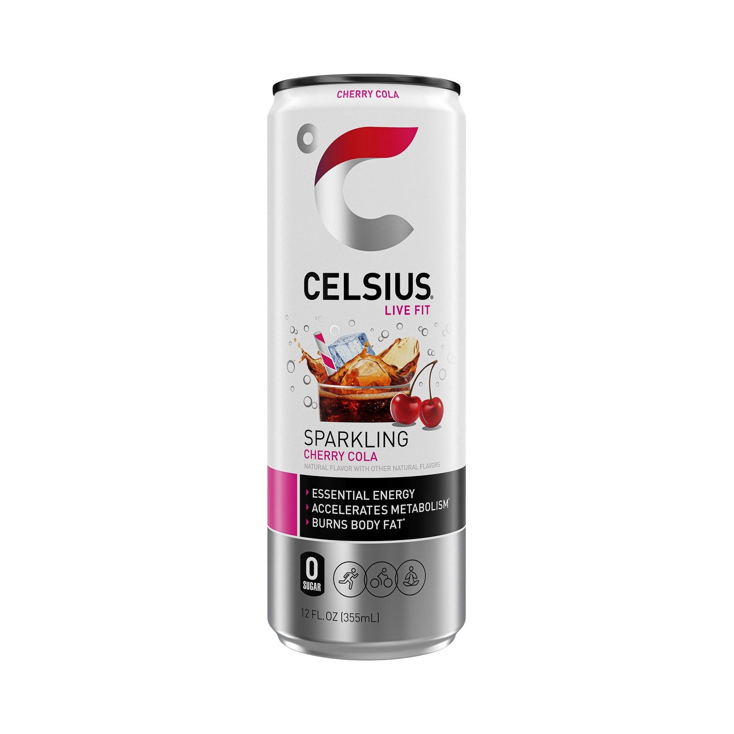 celsius sparkling cherry cola