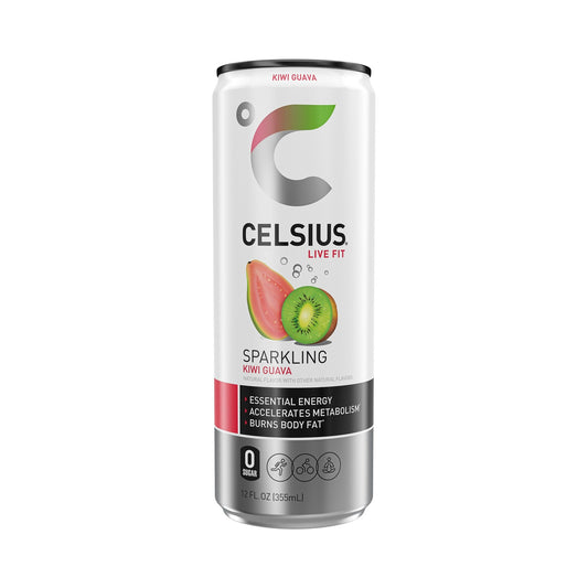 celsius sparkling kiwi guava