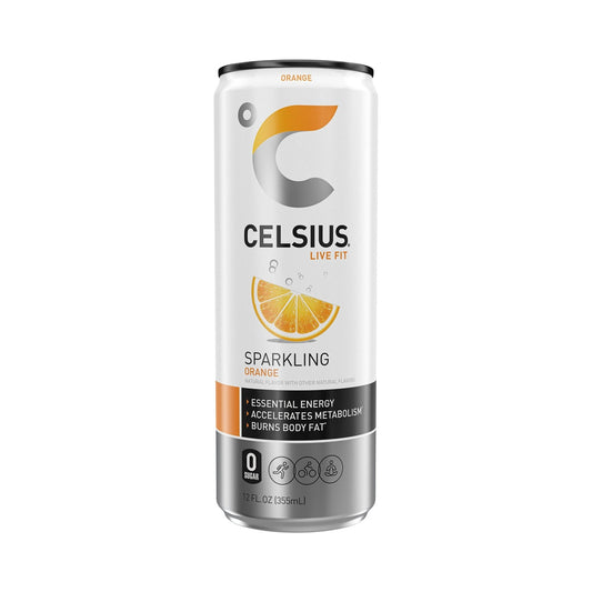celsius sparkling orange