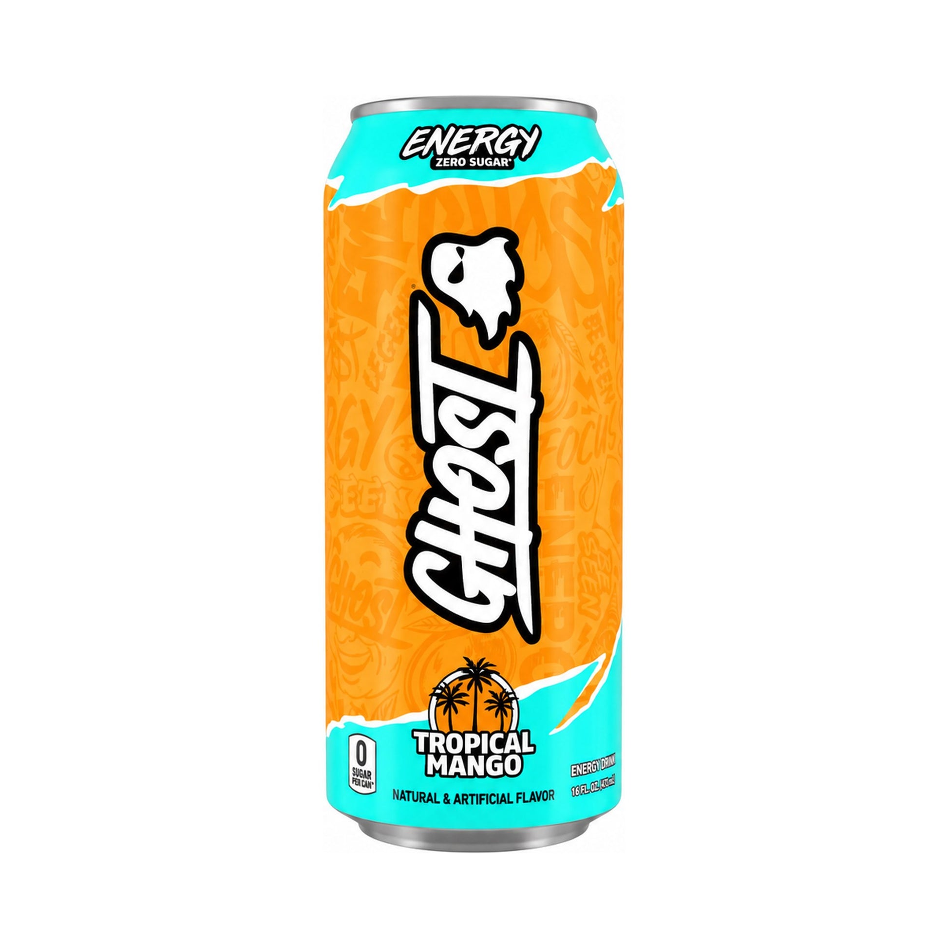 ghost energy tropical mango