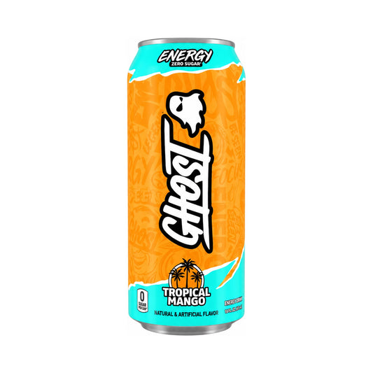 ghost energy tropical mango