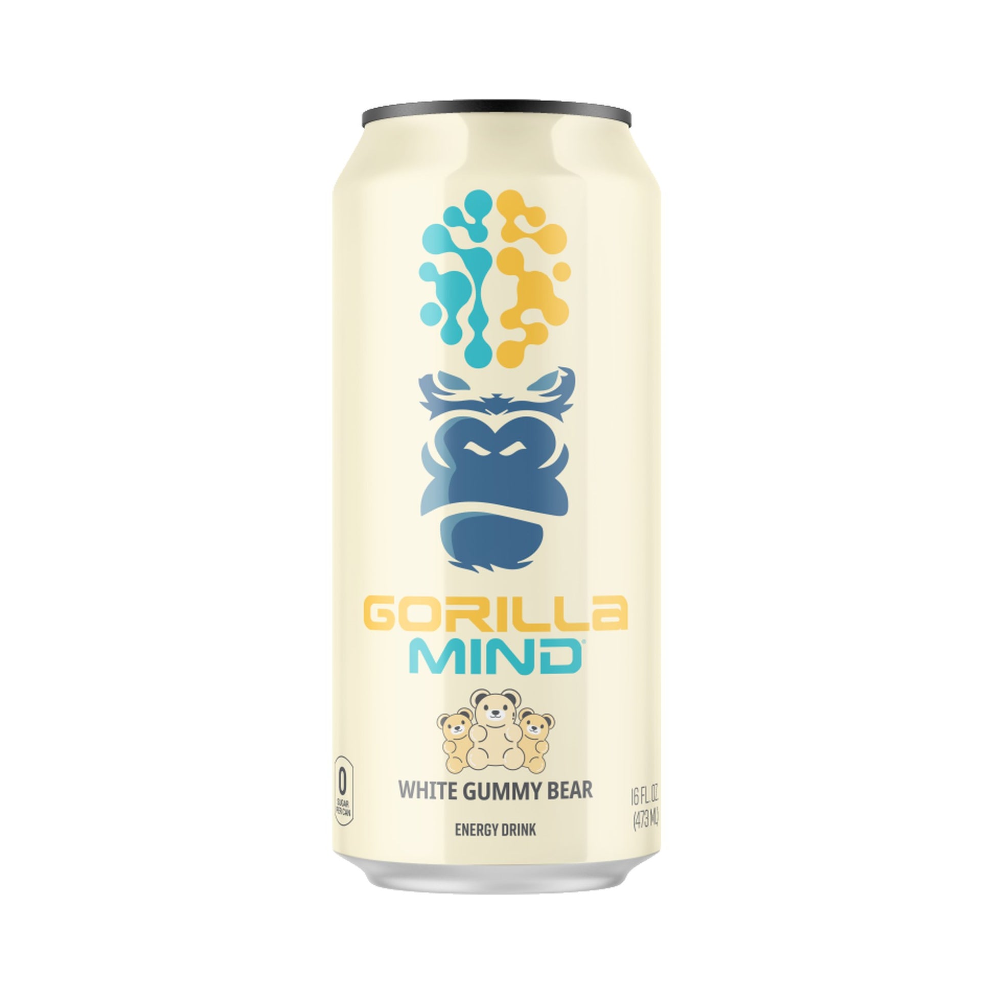 gorilla mind white gummy bear
