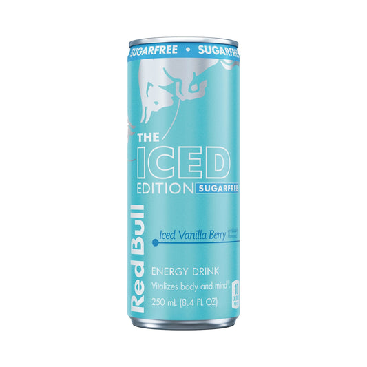 red bull iced edition sugarfree iced vanilla berry