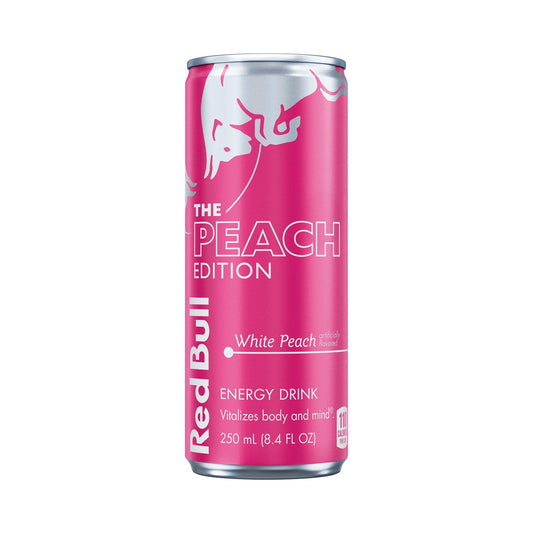 red bull peach edition white peach