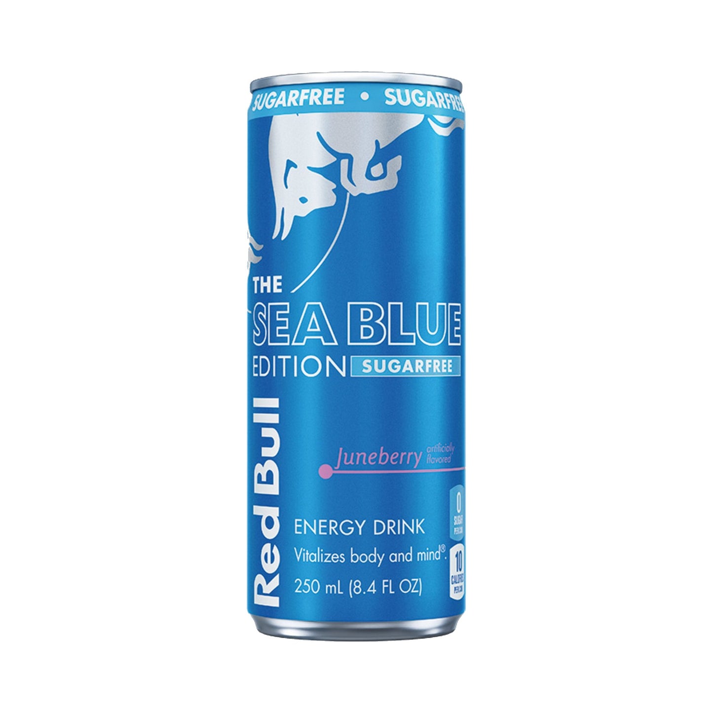 red bull sea blue edition sugarfree juneberry