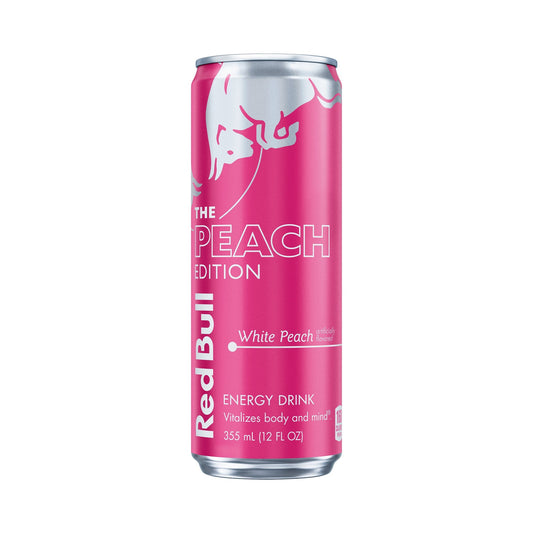 red bull white peach edition